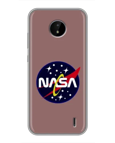 Чохол для Nokia C20 Plus з картинкою «NASA — ретро космос»