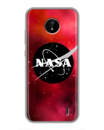 Чохол для Nokia C20 Plus з картинкою «NASA — червона туманність»