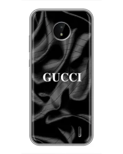 Чохол для Nokia C20 Plus з картинкою «Gucci — шовкові хвилі»