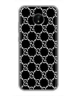 Чохол для Nokia C20 Plus з картинкою «Gucci — сітчастий паттерн»