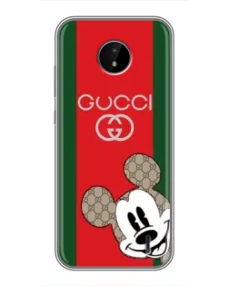Чохол для Nokia C20 Plus з картинкою «Gucci — смуги та Міккі»