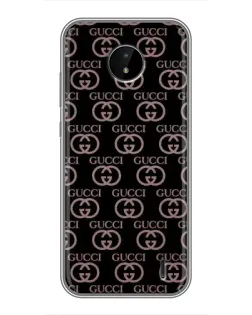 Чохол для Nokia C20 Plus з картинкою «Класична монограма Gucci»