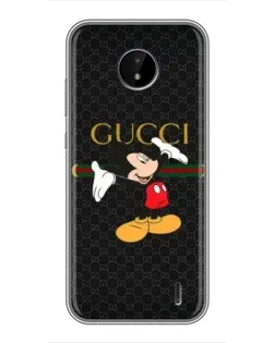 Чохол для Nokia C20 Plus з картинкою «Міккі Маус Gucci»
