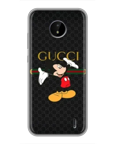 Чохол для Nokia C20 Plus з картинкою «Міккі Маус Gucci»