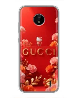 Чохол для Nokia C20 Plus з картинкою «Gucci — золотий сад»