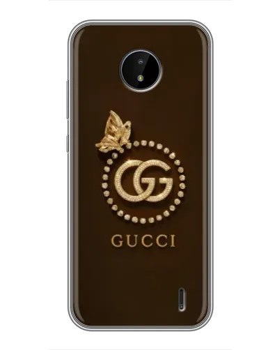 Чохол для Nokia C20 Plus з картинкою «Gucci — золотий метелик»