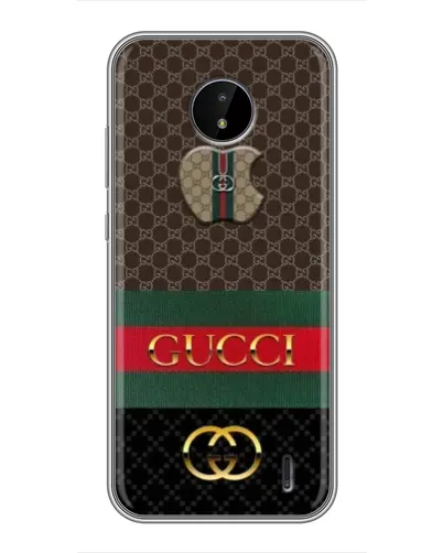 Чохол для Nokia C20 Plus з картинкою «Gucci — брендований десерт»