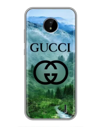Чохол для Nokia C20 Plus з картинкою «Gucci — гірський пейзаж»
