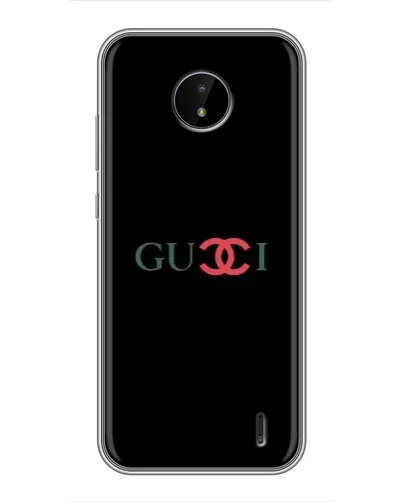Чохол для Nokia C20 Plus з картинкою «Gucci — червоний градієнт»