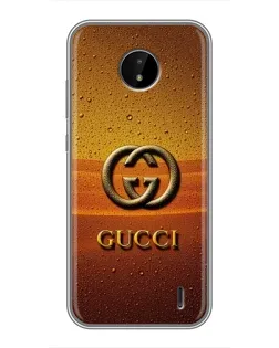 Чехол для Nokia C20 Plus с картинкой «Gucci — солнечный градиент»