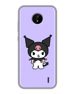 Чохол для Nokia C20 Plus з картинкою «Kuromi — ніжний фіолетовий» Чохол для Nokia C20 Plus з картинкою «Kuromi — ніжний фіолетовий»