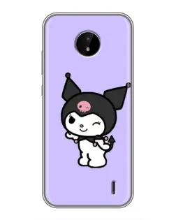 Чохол для Nokia C20 Plus з картинкою «Класична Kuromi» Чохол для Nokia C20 Plus з картинкою «Класична Kuromi»