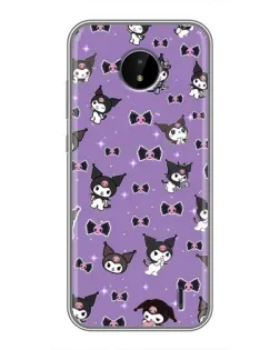 Чохол для Nokia C20 Plus з картинкою «Kuromi — патерн» Чохол для Nokia C20 Plus з картинкою «Kuromi — патерн»