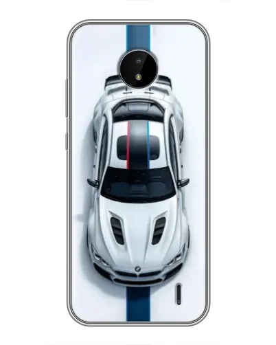 Чохол для Nokia C20 Plus з картинкою «Вид зверху — BMW M»