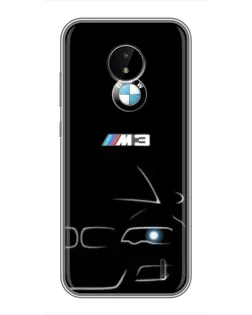 Чохол для Nokia C20 Plus з картинкою «Мінімалістичний принт BMW M3»