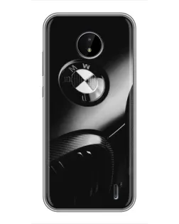 Чохол для Nokia C20 Plus з картинкою «Емблема BMW — макро»