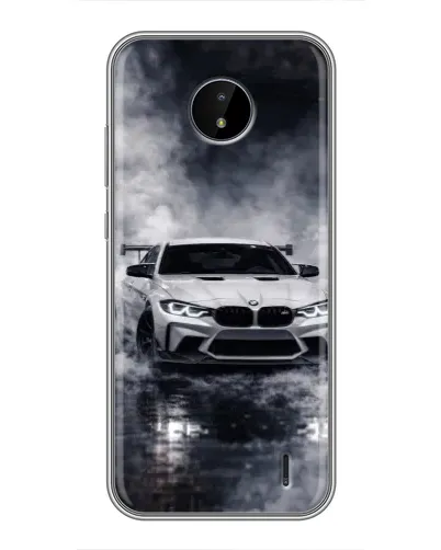 Чохол для Nokia C20 Plus з картинкою «BMW крізь туман»