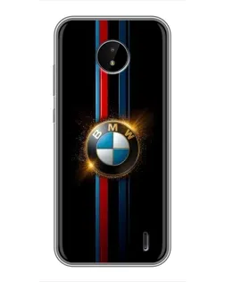 Чохол для Nokia C20 Plus з картинкою «BMW M-Power неон»
