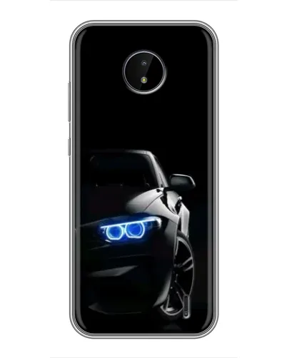 Чехол для Nokia C20 Plus с картинкой «BMW — ночной взгляд» Чехол для Nokia C20 Plus с картинкой «BMW — ночной взгляд»