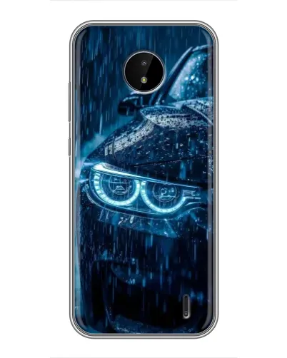 Чехол для Nokia C20 Plus с картинкой «BMW под дождем» Чехол для Nokia C20 Plus с картинкой «BMW под дождем»