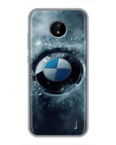 Чехол для Nokia C20 Plus с картинкой «Логотип BMW — лед» Чехол для Nokia C20 Plus с картинкой «Логотип BMW — лед»