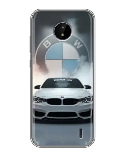 Чехол для Nokia C20 Plus с картинкой «BMW в белом дыму» Чехол для Nokia C20 Plus с картинкой «BMW в белом дыму»