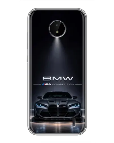 Чехол для Nokia C20 Plus с картинкой «BMW сквозь ночной город» Чехол для Nokia C20 Plus с картинкой «BMW сквозь ночной город»