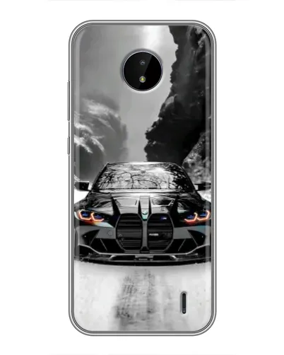Чехол для Nokia C20 Plus с картинкой «BMW — акварельный дрифт» Чехол для Nokia C20 Plus с картинкой «BMW — акварельный дрифт»