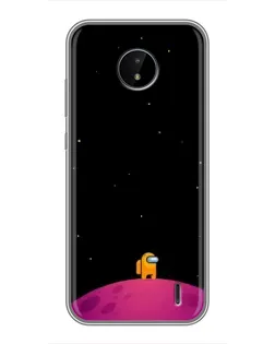 Чохол для Nokia C20 Plus з картинкою «Самотній герой на планеті» Чохол для Nokia C20 Plus з картинкою «Самотній герой на планеті»