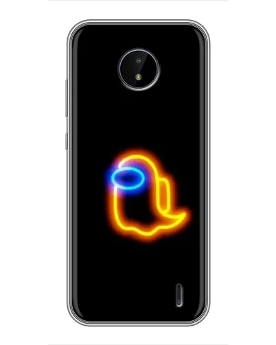 Чохол для Nokia C20 Plus з картинкою «Among Us неонове сяйво» Чохол для Nokia C20 Plus з картинкою «Among Us неонове сяйво»
