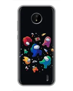 Чохол для Nokia C20 Plus з картинкою «Among Us космос»
