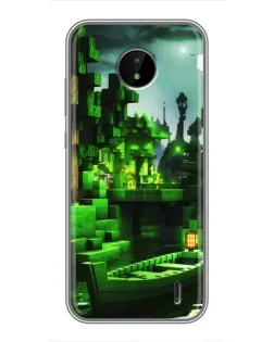 Чохол для Nokia C20 Plus з картинкою «Minecraft лісовий пейзаж» Чохол для Nokia C20 Plus з картинкою «Minecraft лісовий пейзаж»