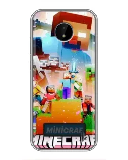 Чохол для Nokia C20 Plus з картинкою «Minecraft герої гри» Чохол для Nokia C20 Plus з картинкою «Minecraft герої гри»
