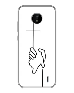 Чохол для Nokia C20 Plus з картинкою «Рука тримає» Чохол для Nokia C20 Plus з картинкою «Рука тримає»