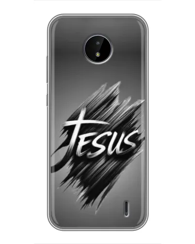 Чохол для Nokia C20 Plus з картинкою «Напис Jesus Graffiti»