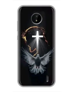 Чохол для Nokia C20 Plus з картинкою «Голуб та Світло»