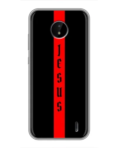Чохол для Nokia C20 Plus з картинкою «Червона лінія віри»