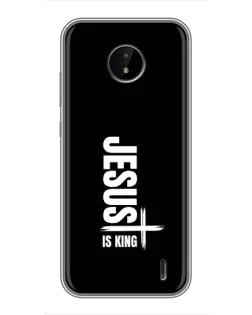 Чохол для Nokia C20 Plus з картинкою «Вертикаль віри Jesus»
