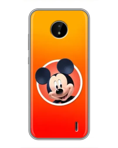 Чехол для Nokia C20 Plus с картинкой «Mickey в круге»