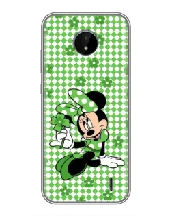 Чехол для Nokia C20 Plus с картинкой «Mickey в клетку»