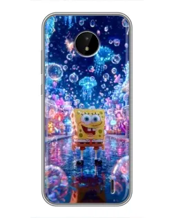 Чохол для Nokia C20 Plus з картинкою «Неоновий океан»
