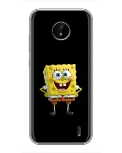 Чохол для Nokia C20 Plus з картинкою «Класичний Губка Боб»