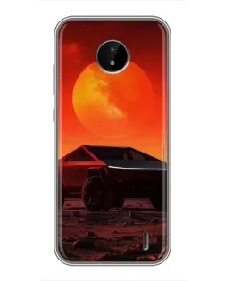 Чохол для Nokia C20 Plus з картинкою «Cybertruck на Марсі» Чохол для Nokia C20 Plus з картинкою «Cybertruck на Марсі»