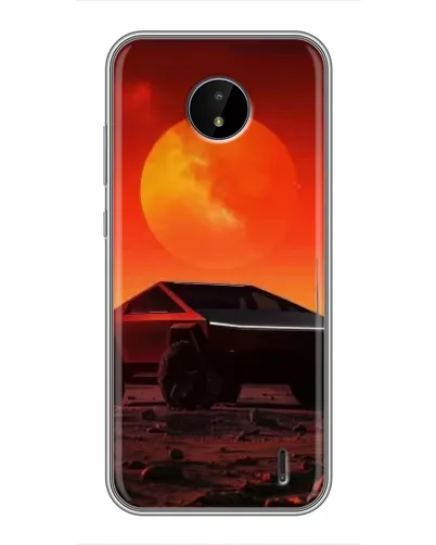 Чохол для Nokia C20 Plus з картинкою «Cybertruck на Марсі»