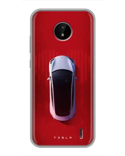 Чохол для Nokia C20 Plus з картинкою «Tesla Top View»