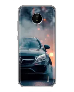 Чохол для Nokia C20 Plus з картинкою «Mercedes — нічне місто» Чохол для Nokia C20 Plus з картинкою «Mercedes — нічне місто»