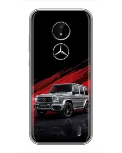 Чохол для Nokia C20 Plus з картинкою «Mercedes G-Class червоний»