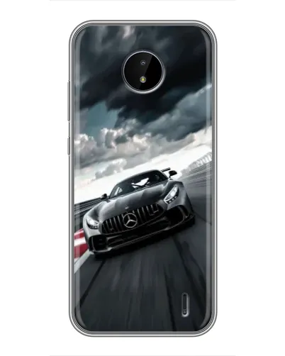 Чохол для Nokia C20 Plus з картинкою «Гоночний Mercedes AMG»
