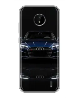 Чохол для Nokia C20 Plus з картинкою «Audi — нічне відображення»
