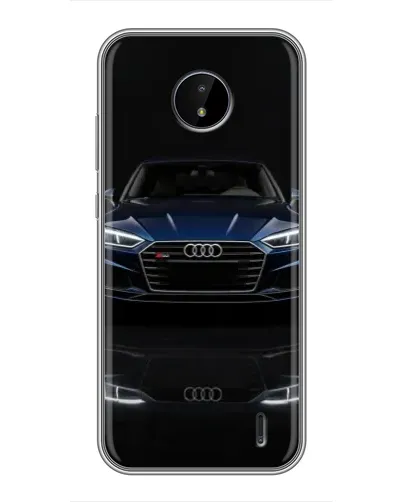 Чохол для Nokia C20 Plus з картинкою «Audi — нічне відображення» Чохол для Nokia C20 Plus з картинкою «Audi — нічне відображення»